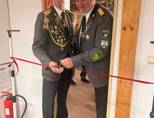 Offizielle Einweihung des neuen Luftgewehrstandes